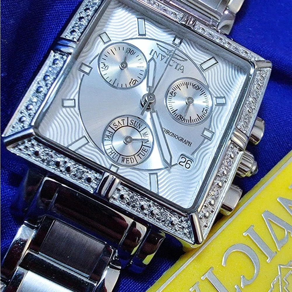 Invicta Wildflower Swiss Movement Womens Chrono Classic Watch NWOT